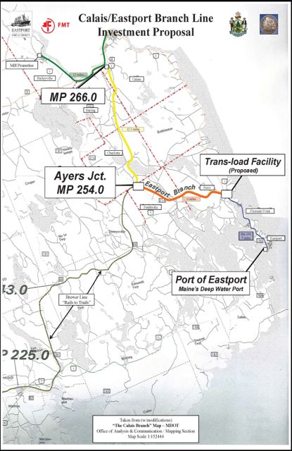 Potential Rail Connection to Eastport