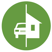 Transportation & Housing Icon